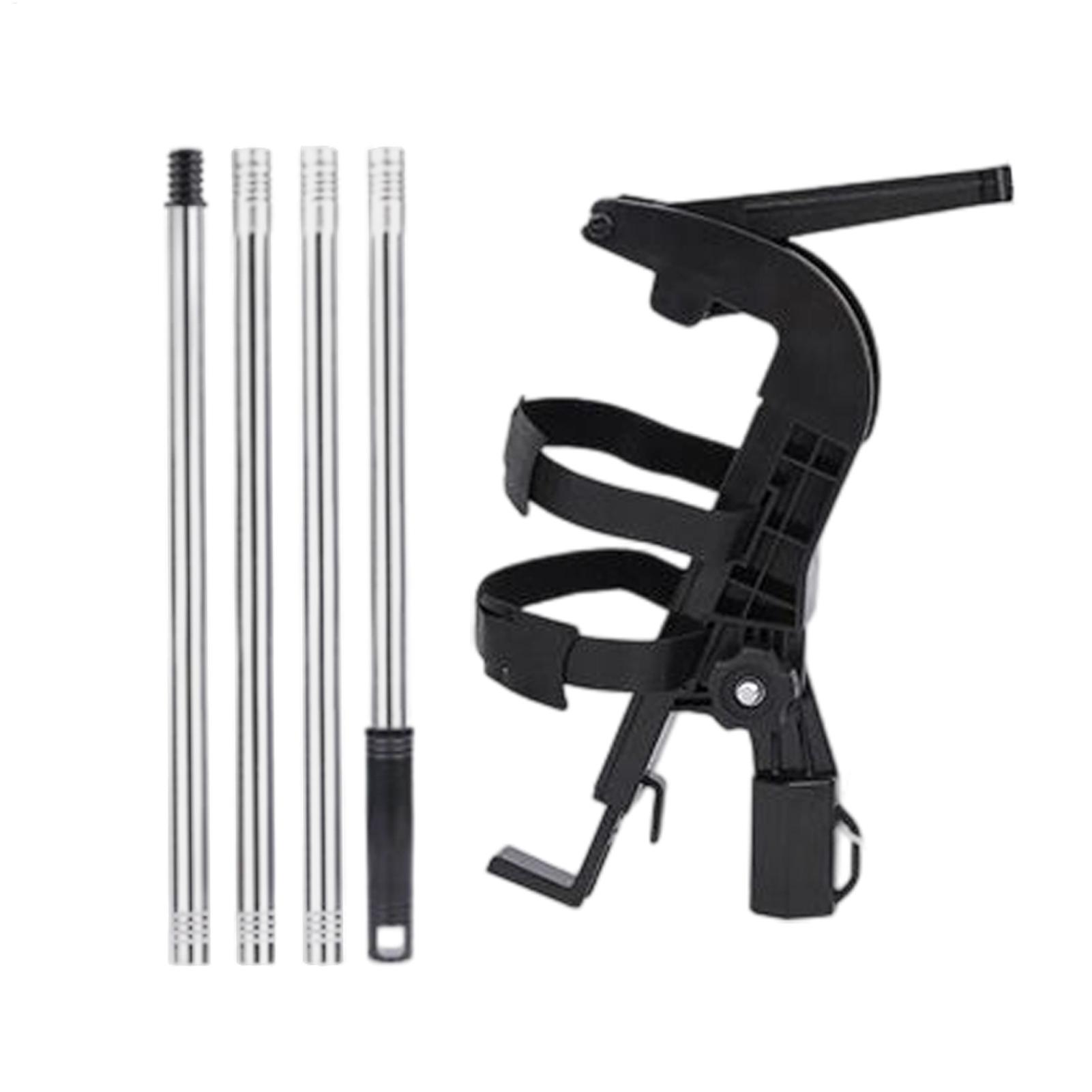 Fishing Rod Telescopic - Sprühflaschen-Verlängerungsstange Adapter Sprühständer Teleskopstange Tragbarer Pulverstreuer