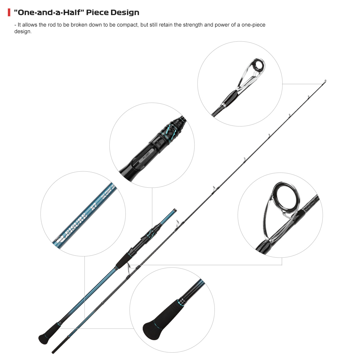 NOEBY K7 Slow-Pitch-Jigging-Ru – Fishing Rod Surf Bewertung und Preis